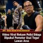 Video Viral Rekam Polisi Diduga Dipukul Pemotor Usai Tegur Lawan Arus