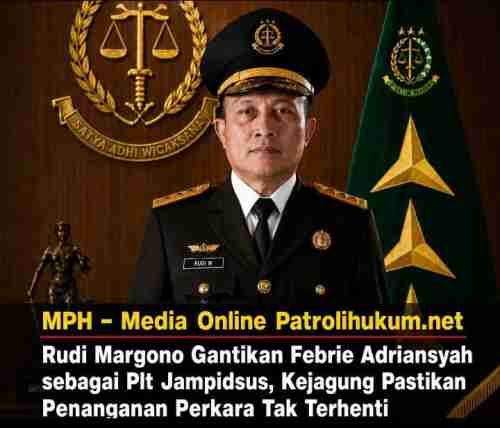 Rudi Margono Gantikan Febrie Adriansyah sebagai Plt Jampidsus, Kejagung Pastikan Penanganan Perkara Tak Terhenti