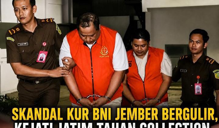Skandal KUR BNI Jember Bergulir, Kejati Jatim Tahan Collection Agent PT Miram