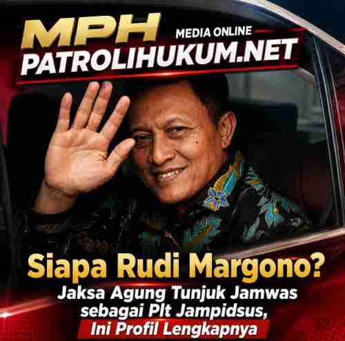 Siapa Rudi Margono? Jaksa Agung Tunjuk Jamwas sebagai Plt Jampidsus, Ini Profil Lengkapnya Siapa Rudi Margono? Jaksa Agung Tunjuk Jamwas sebagai Plt Jampidsus, Ini Profil Lengkapnya