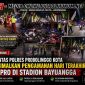 Satlantas Polres Probolinggo Kota Maksimalkan Pengamanan Hari Terakhir Semipro di Stadion Bayuangga