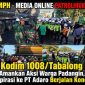 Kodim 1008/Tabalong Amankan Aksi Warga Padangin, Aspirasi ke PT Adaro Berjalan Kondusif Kodim 1008/Tabalong Amankan Aksi Warga Padangin, Aspirasi ke PT Adaro Berjalan Kondusif