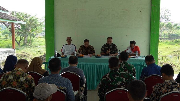 Kodim Bojonegoro Sosialisasikan Program TMMD 129 di Desa Kesongo Kedungadem