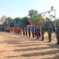 Jelang Pembukaan TMMD 129 di Kesongo, Kodim Bojonegoro Gelar Gladi Upacara