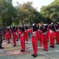 Tumbuhkan Disiplin Dan Jiwa Korsa Sejak Dini, Babinsa Plosokerep Latih PBB Siswa Baru SMPN 8 Blitar