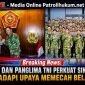 Breaking News: Kapolri dan Panglima TNI Perkuat Sinergitas, Siap Hadapi Upaya Memecah Belah NKRI