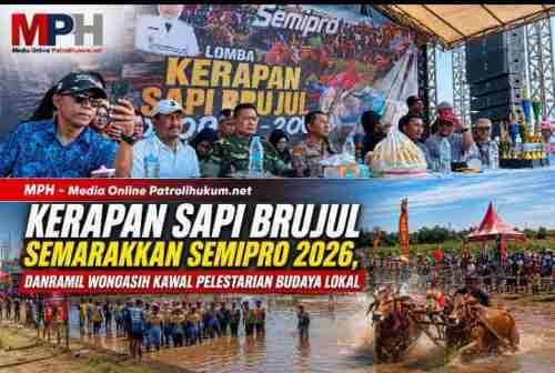 Kerapan Sapi Brujul Semarakkan Semipro 2026, Danramil Wonoasih Kawal Pelestarian Budaya Lokal Kerapan Sapi Brujul Semarakkan Semipro 2026, Danramil Wonoasih Kawal Pelestarian Budaya Lokal