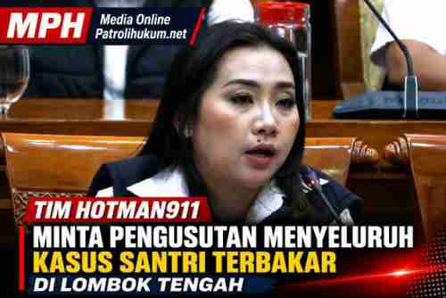 Tim Hotman911 Minta Pengusutan Menyeluruh Kasus Santri Terbakar di Lombok Tengah