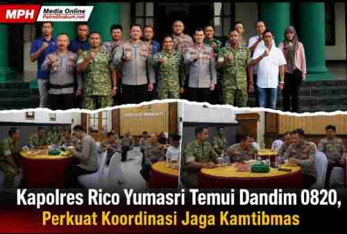 Kapolres Rico Yumasri Temui Dandim 0820, Perkuat Koordinasi Jaga Kamtibmas Kapolres Rico Yumasri Temui Dandim 0820, Perkuat Koordinasi Jaga Kamtibmas