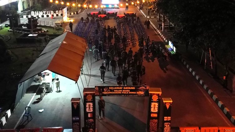 Kebersamaan Prajurit Guntur Geni dan Warga Kota Magelang Warnai Nobar Semifinal Piala Dunia 2026