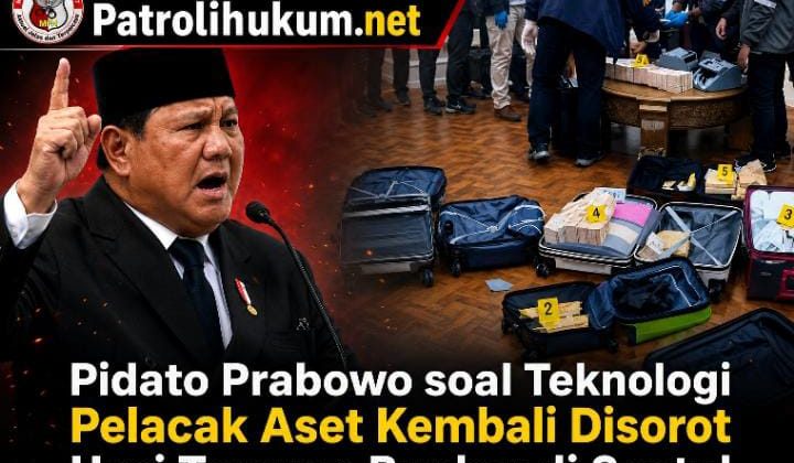 Pidato Prabowo soal Teknologi Pelacak Aset Kembali Disorot Usai Temuan Bunker di Sentul