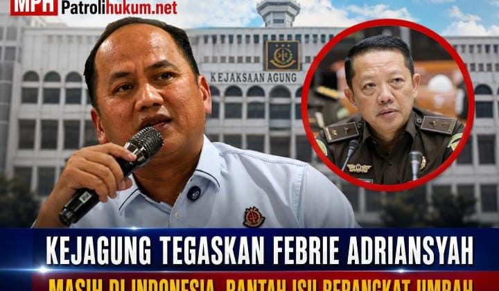 Kejagung Tegaskan Febrie Adriansyah Masih di Indonesia, Bantah Isu Berangkat Umrah
