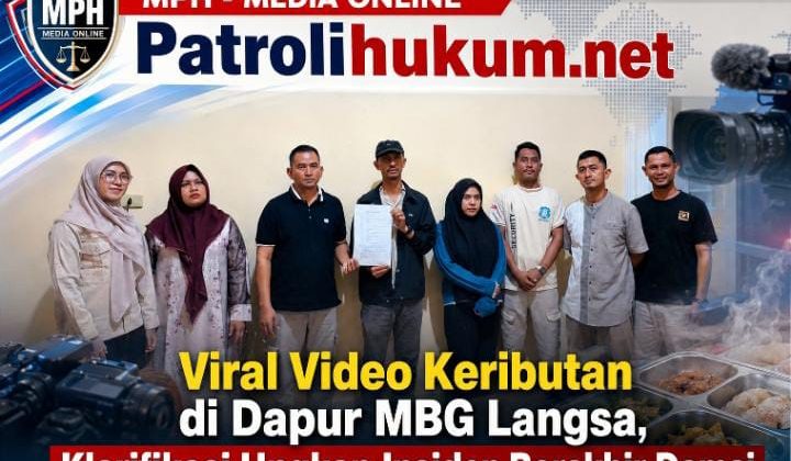 Viral Video Keributan di Dapur MBG Langsa, Klarifikasi Ungkap Insiden Berakhir Damai