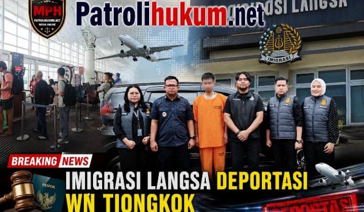 Imigrasi Langsa Deportasi WN Tiongkok usai Terbukti Langgar Aturan Keimigrasian Indonesia