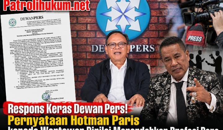 Respons Keras Dewan Pers! Pernyataan Hotman Paris kepada Wartawan Dinilai Merendahkan Profesi Pers