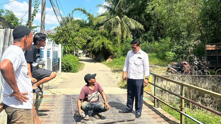 Akses Vital Terancam, Kerusakan Jembatan Besi Titi Manirah Dikeluhkan Warga Langsa Lama