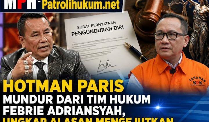 Hotman Paris Mundur dari Tim Hukum Febrie Adriansyah, Ungkap Alasan Mengejutkan