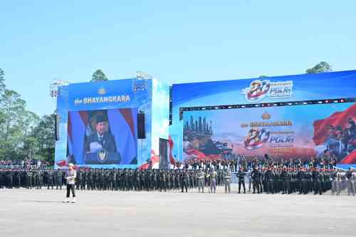 Panglima TNI Hadiri Peringatan HUT Ke-80 Bhayangkara, Perkuat Sinergi TNI-Polri Panglima TNI Hadiri Peringatan HUT Ke-80 Bhayangkara, Perkuat Sinergi TNI-Polri