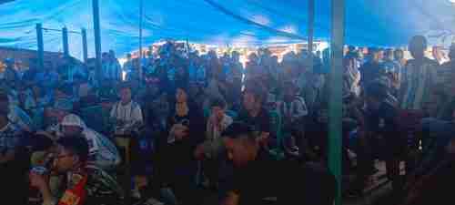Tumbuhkan Semangat Kebersamaan, Kodim 1710/Mimika Kembali Gelar Nobar Piala Dunia Bersama Masyarakat Tumbuhkan Semangat Kebersamaan, Kodim 1710/Mimika Kembali Gelar Nobar Piala Dunia Bersama Masyarakat