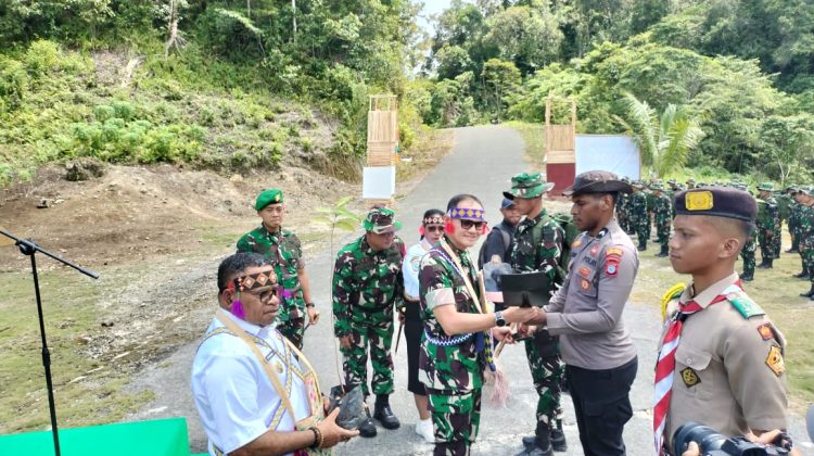 Danrem 181/PVT Bersama Bupati Sorong Selatan Resmi Buka TMMD Ke-129 TA 2026, Wujudkan Sinergi Membangun Negeri dari Desa