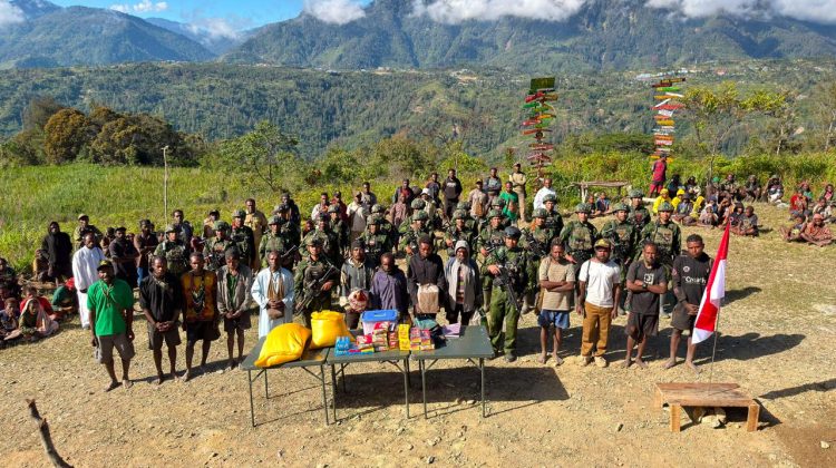Langkah Nyata Menjaga Papua Damai: Koops TNI Habema Kuasai Honai Kelompok Bersenjata OPM, Tiga Pucuk Senjata Api Berhasil Diamankan
