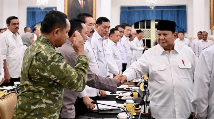 Panglima TNI Hadiri Sidang Kabinet Paripurna Dipimpin Presiden RI