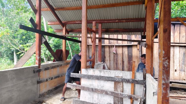 Tak Kenal Lelah! Prajurit TMMD Ke-129 Kodim 1807/Sorong Selatan Kebut Pembangunan Rumah Warga Demi Wujudkan Hunian Layak
