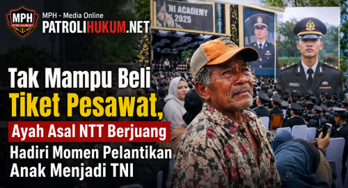 Tak Mampu Beli Tiket Pesawat, Ayah Asal NTT Berjuang Hadiri Momen Pelantikan Anak Menjadi TNI Tak Mampu Beli Tiket Pesawat, Ayah Asal NTT Berjuang Hadiri Momen Pelantikan Anak Menjadi TNI