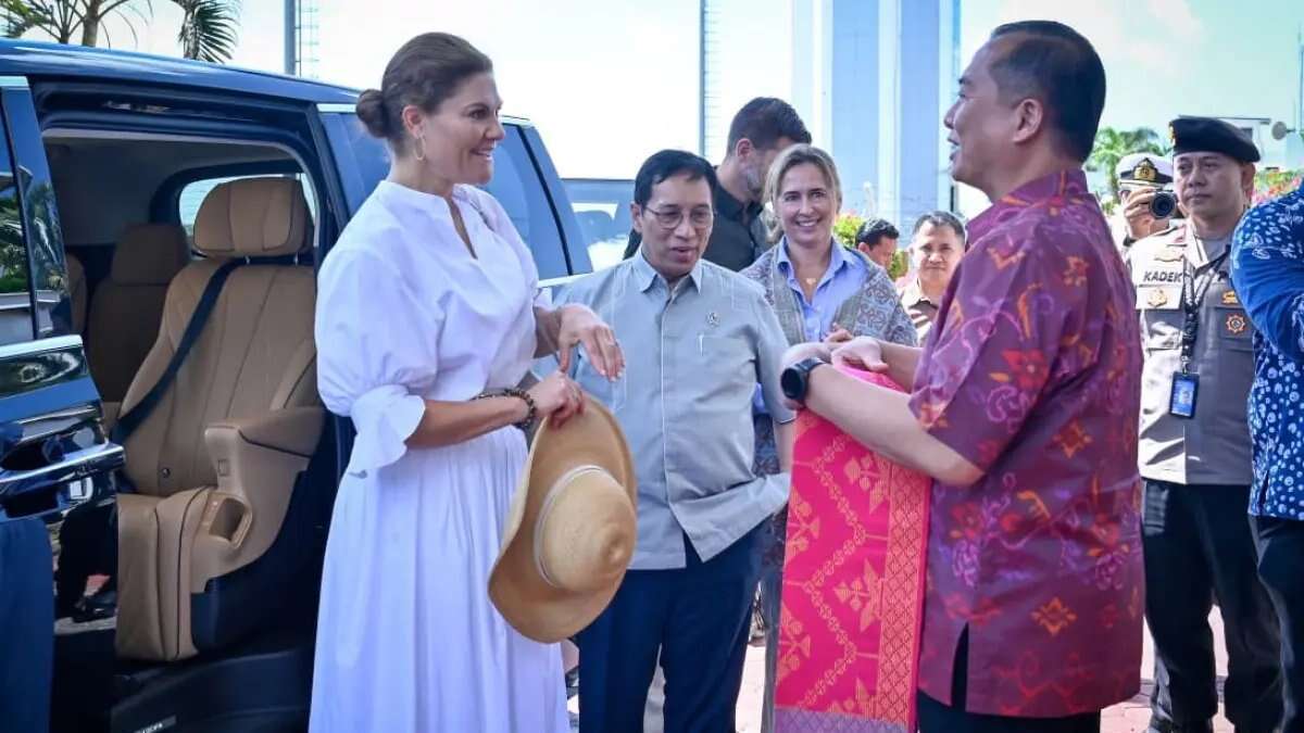Kunjungan Putri Mahkota Swedia ke NTB
