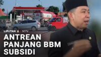 Antrean Panjang BBM Subsidi di Jember