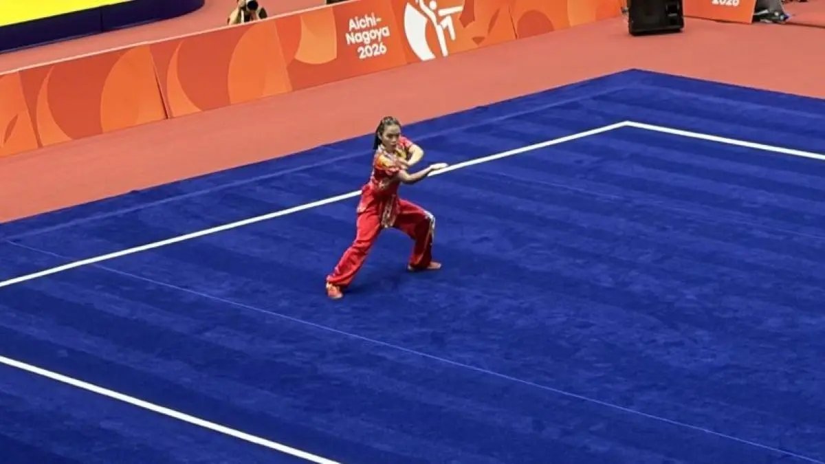 Eugenia Diva Cetak Sejarah Wushu di Asian Games 2026