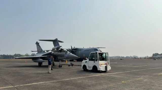 Latihan Bersama TNI AU dan Angkatan Udara Prancis di Jakarta