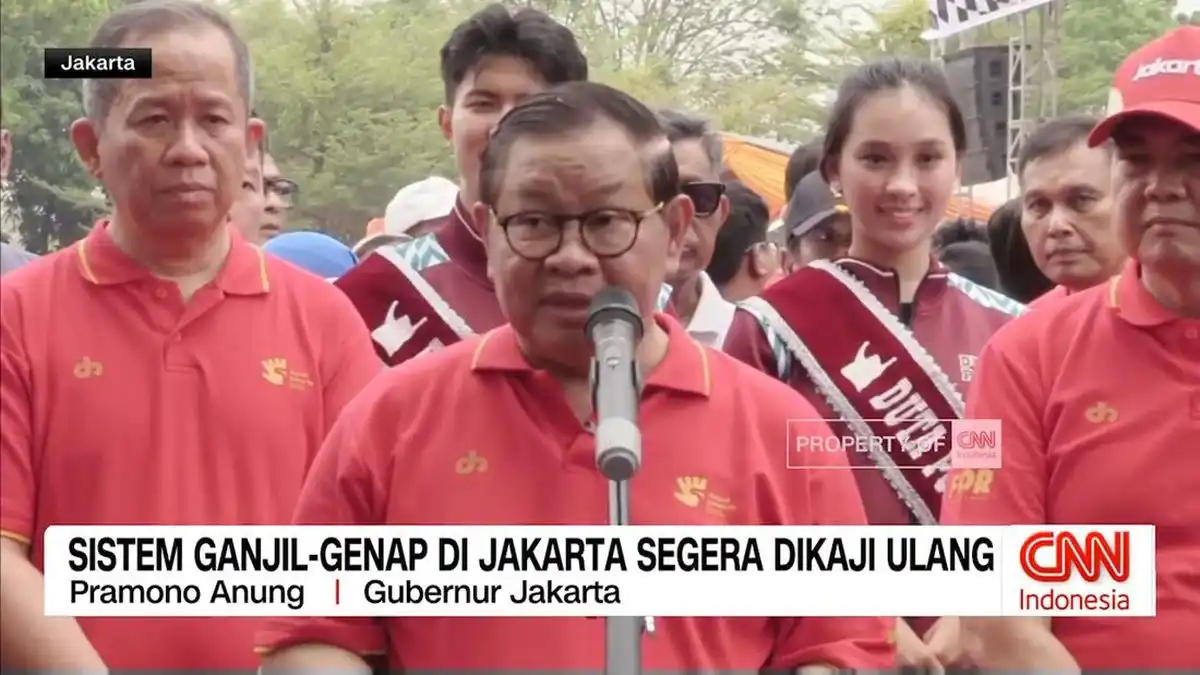 Pramono Anung Siapkan Kajian untuk Menentukan Kelanjutan Ganjil-Genap Jakarta Pramono Anung Siapkan Kajian untuk Menentukan Kelanjutan Ganjil-Genap Jakarta