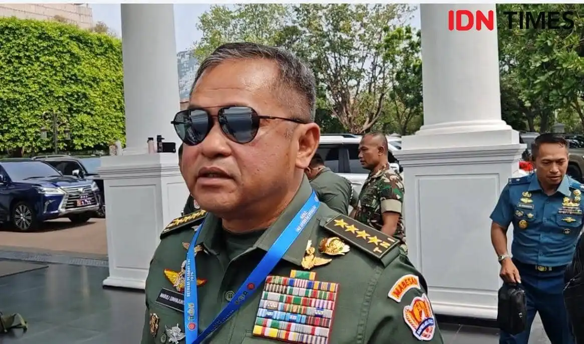 KSAD Janji Bertindak Cepat atas Dugaan Rumah Prajurit Jadi Markas Judi Online KSAD Janji Bertindak Cepat atas Dugaan Rumah Prajurit Jadi Markas Judi Online