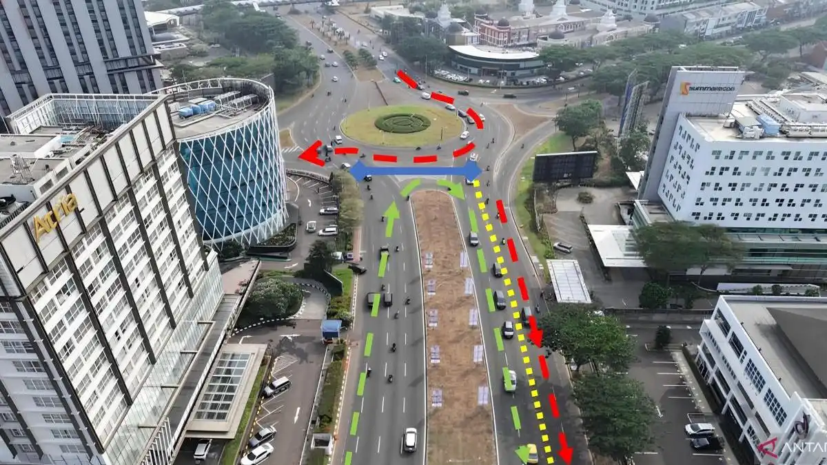 Rekayasa Lalu Lintas Gading Serpong Saat Korpri Night Run 2026, Ini Akses Alternatifnya Rekayasa Lalu Lintas Gading Serpong Saat Korpri Night Run 2026, Ini Akses Alternatifnya