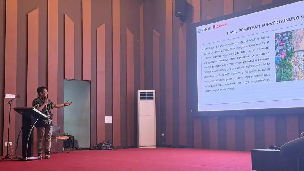 AI Diterapkan untuk Memetakan Kerusakan Infrastruktur Pascabencana di Padang