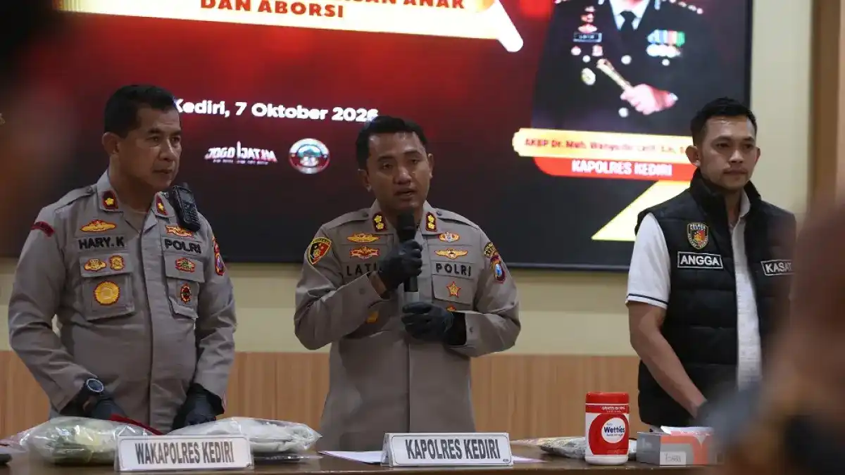 Polisi Menelusuri Penjual Obat Aborsi di Pagu, Kediri