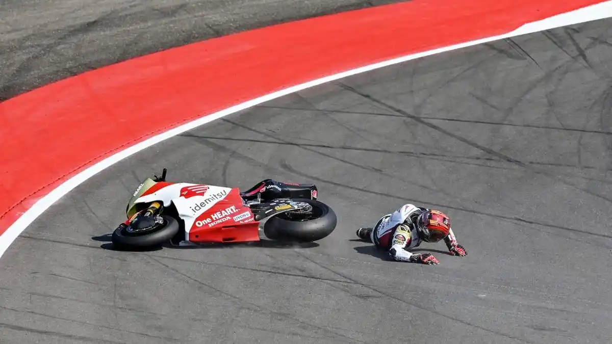 Mario Aji Tetap Percaya Diri di Moto2 Mandalika meski Crash