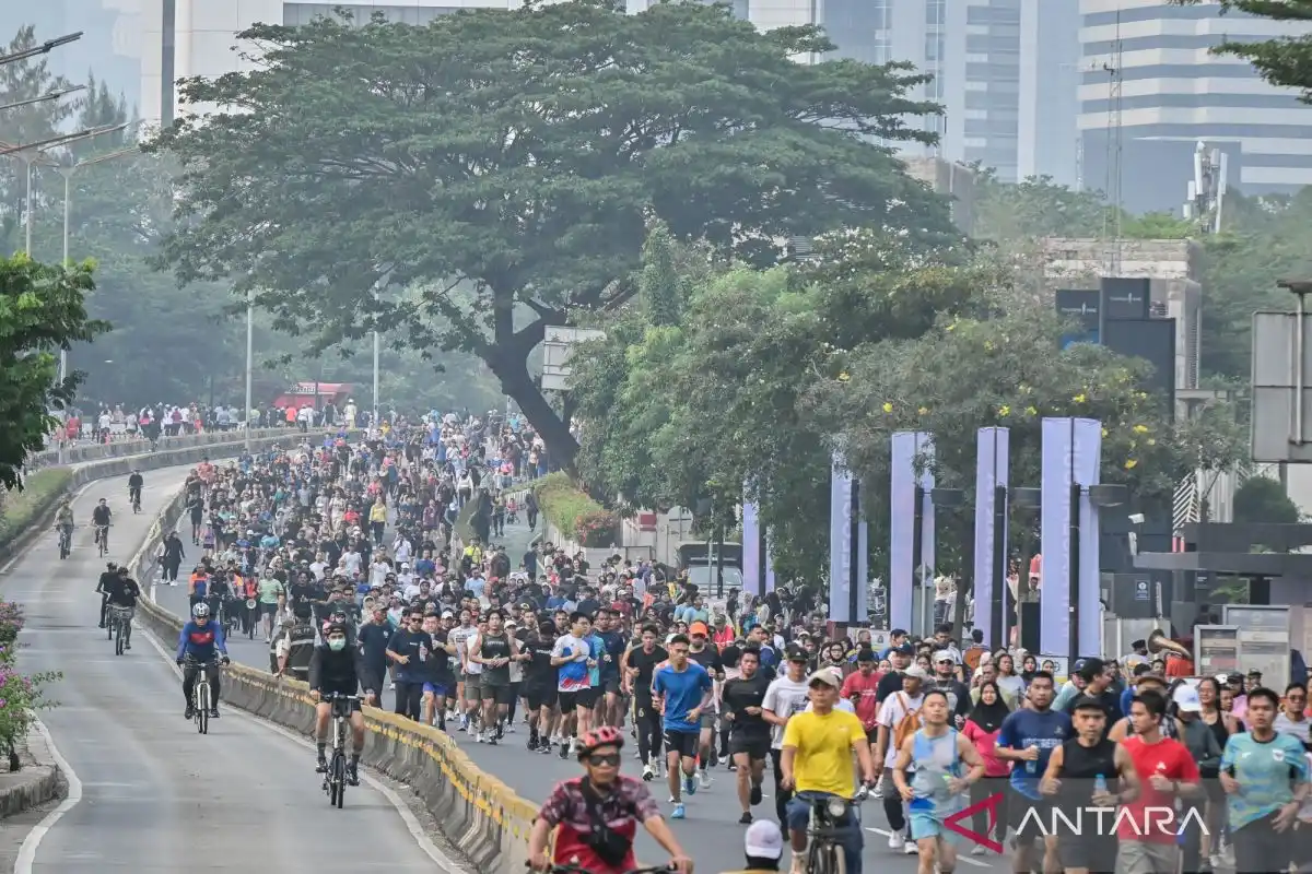 Jangan lupa pakai masker, udara Jakarta tak sehat pagi ini Jangan lupa pakai masker, udara Jakarta tak sehat pagi ini