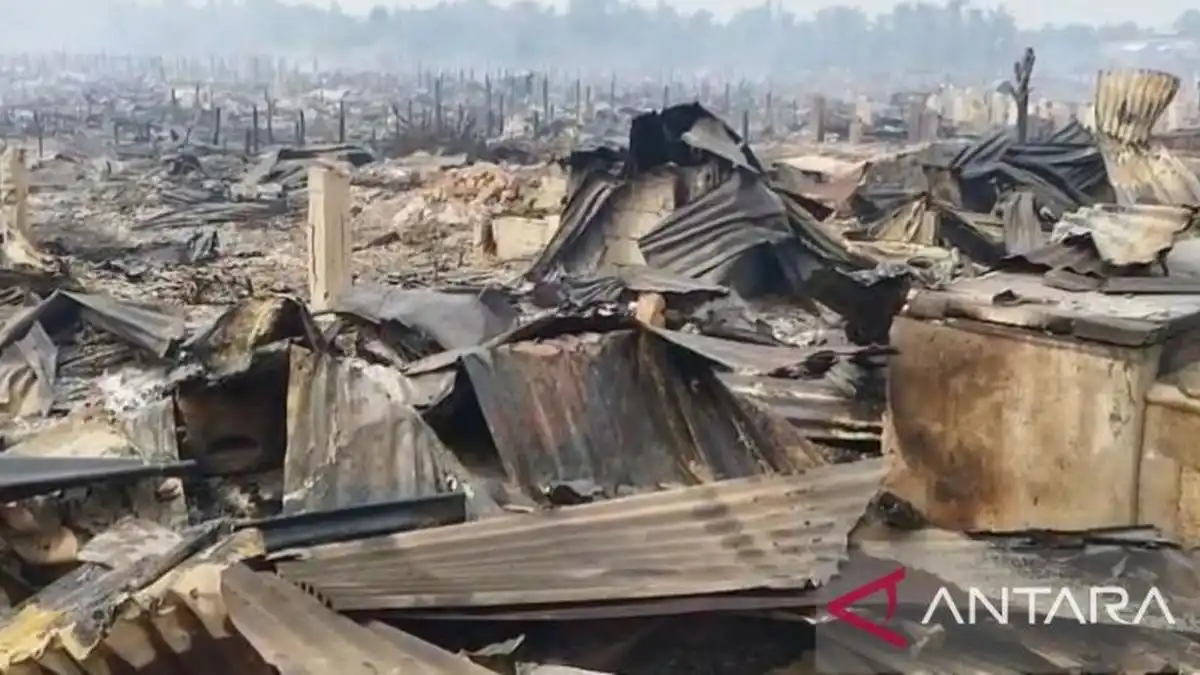 Kebakaran di Dusun Serdang Berdampak pada Ratusan Rumah dan Ribuan Warga