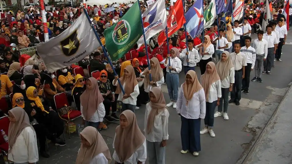 Gerindra Unggul dalam Survei Elektabilitas Partai, 22,5 Persen Responden Belum Menentukan Pilihan