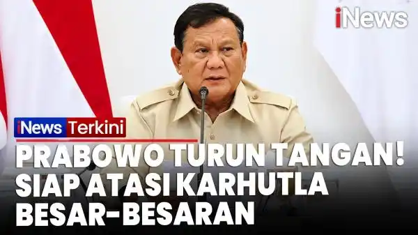 Prabowo Minta Penanganan Karhutla Diperkuat, Enam Provinsi Jadi Perhatian