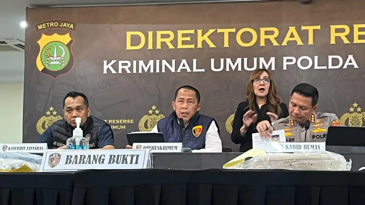 Dua Tersangka Ditangkap dalam Kasus Pembunuhan Wanita di Kos Pinang Ranti