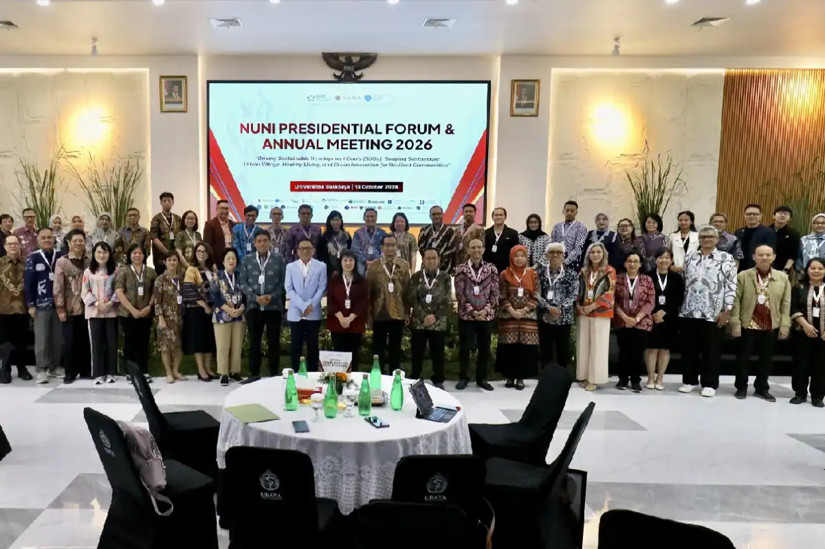 Ubaya Gelar Pertemuan NUNI 2026 untuk Mendorong Kolaborasi Pembangunan Berkelanjutan