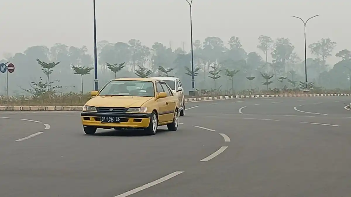 Kabut Asap Pekat Selimuti Batam, Kualitas Udara Masuk Kategori Sangat Tidak Sehat