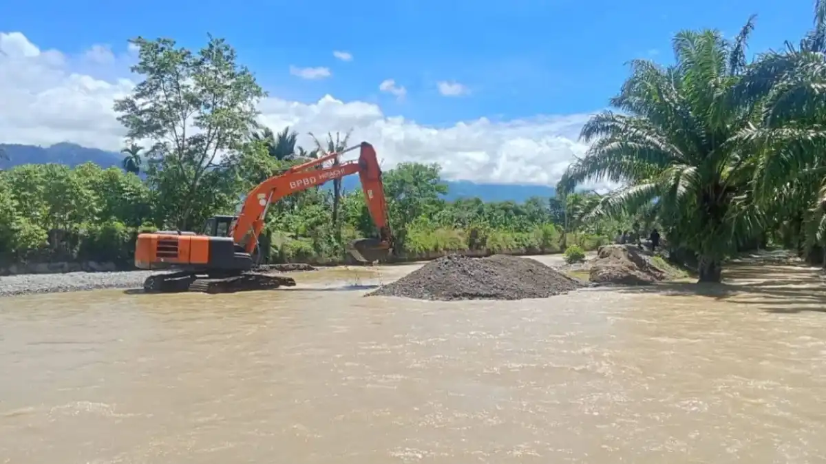 Banjir dan Longsor di Aceh Tenggara Ganggu Jalan serta Rendam Lahan Pertanian