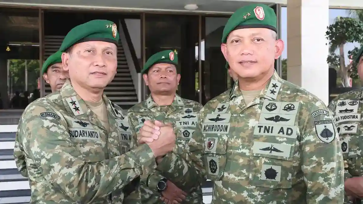 Sepuluh Kodim Beralih ke Kodam Mataram, Penataan Komando Ditandai Serah Terima Kepemimpinan