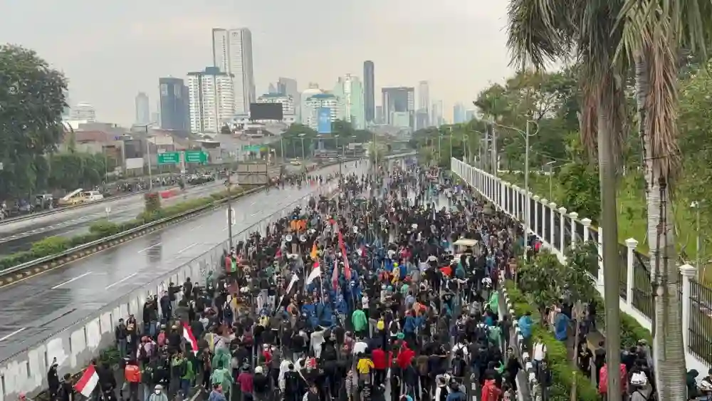 Pengamanan Unjuk Rasa di Jakarta Libatkan 9.505 Personel Gabungan