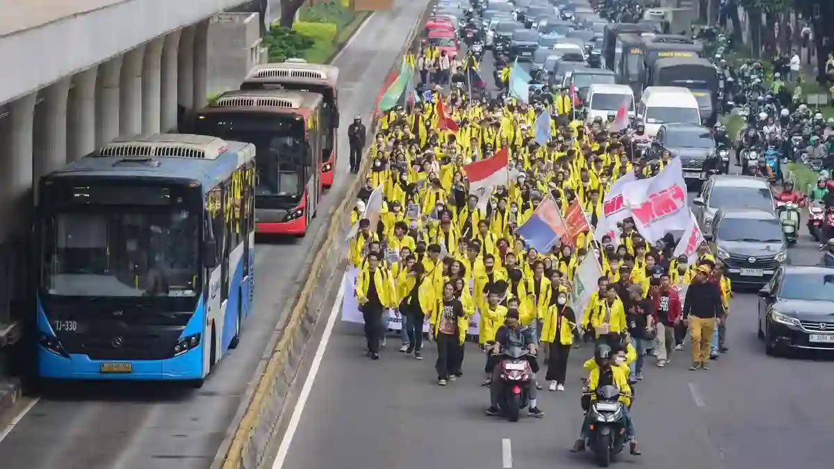 Aksi BEM UI di Bundaran HI, Polisi Siapkan Rekayasa Lalu Lintas di Jakarta