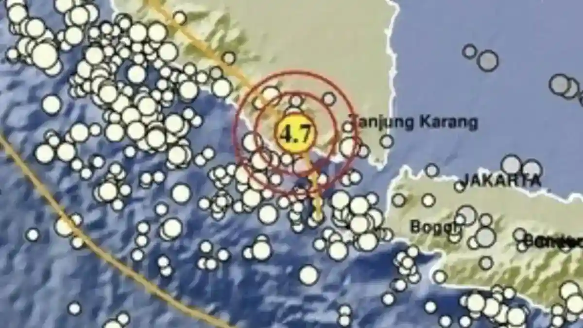 Gempa Berulang Guncang Tanggamus, BMKG Catat 20 Susulan